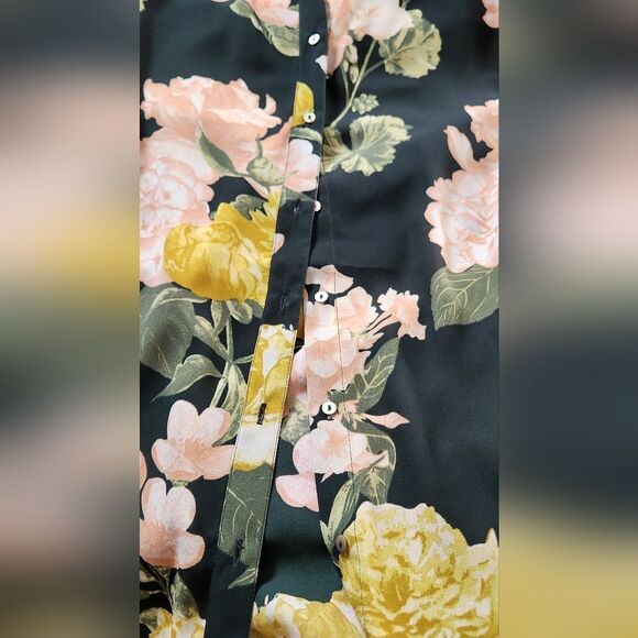 NWOT H&M Conscious Floral Blouse - Size 12 - Picture 2 of 10